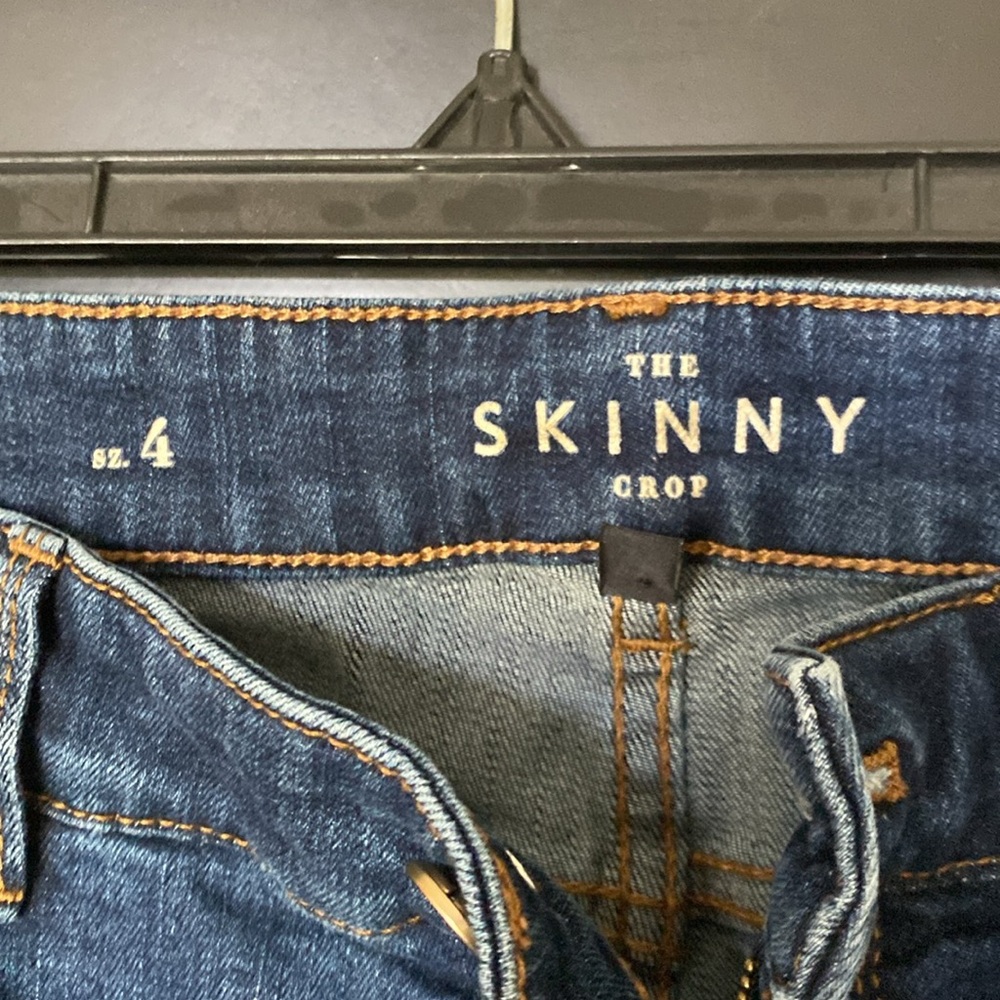 WHBM skinny crop jeans. - Picture 2 of 3